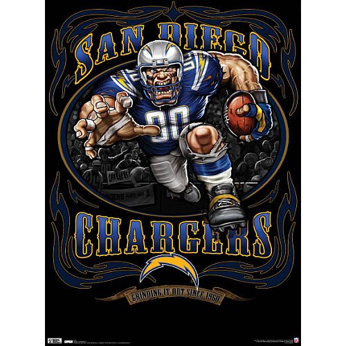 Trends San Diego Chargers Running Back Poster