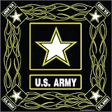 12 Pk. US. Army Logo Bandana Head Scarf Bandanna