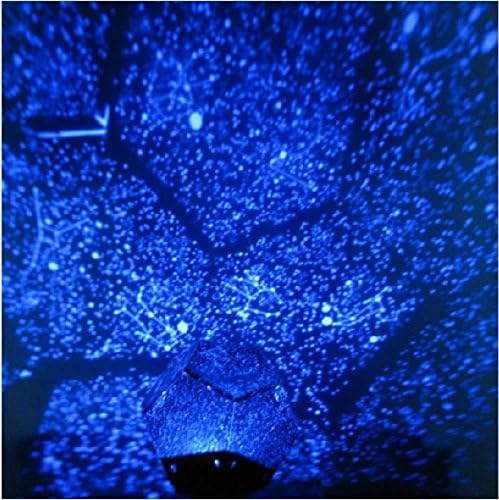 LORIZA®DIY LED Night Light Star Projector Light Astrostar Astro Star Laser Projector Cosmos Light Lamp with Power Supply+Free Accessory (blue lighting) Black Friday
