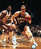 Autographed/Hand Signed Rick Barry 8x10 Photo - Golden State Warriors