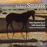 R. Strauss: Piano Quartet Op.13, Cello Sonata Op.6