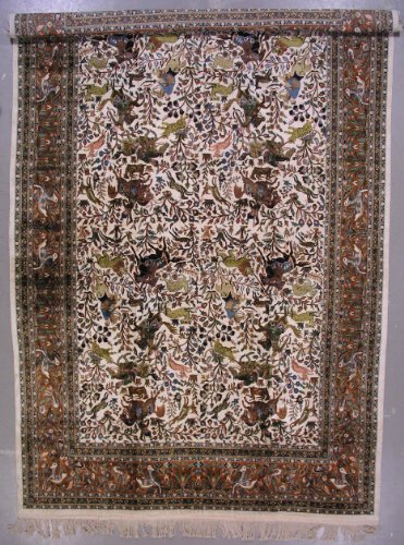 10x15 VERY FINE 600 KPSI* PURE SILK TABRIZ AREA 