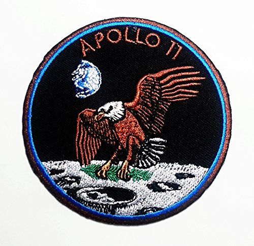 Apollo 11 Mission Patch Official Nasa Neil Armstrong Buzz Aldrin By Botan