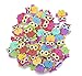 PCS OWL Buttons-Mixed Wood Buttons Sewing Scrapbooking Flowers Shaped 2 Holes by RayLineDo