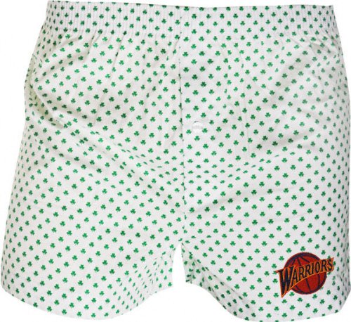 Golden State Warriors Shamrock Boxer Shorts