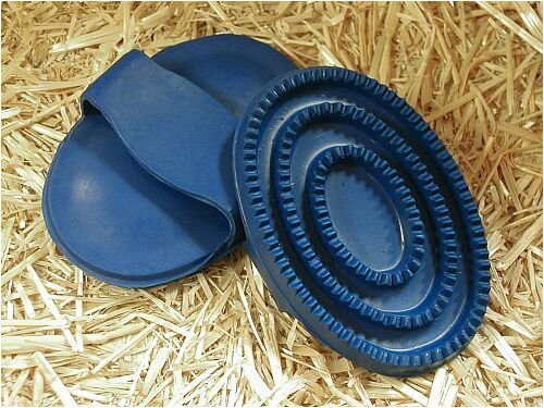 Flexible Rubber Curry Comb