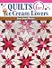 Book Quilts for Ice Cream Lovers