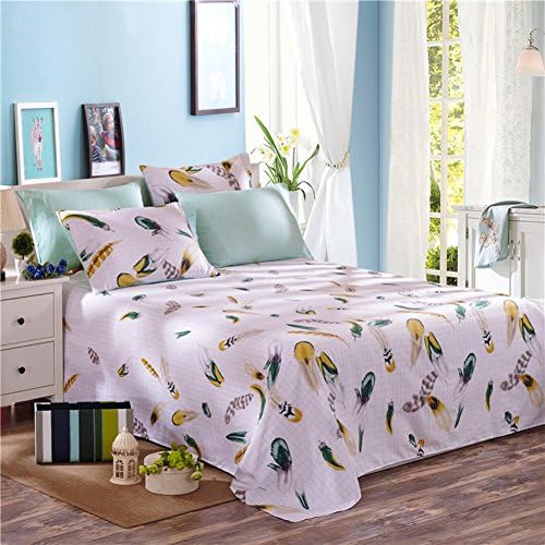 cotton sheets/One-piece cotton Plaid twin sheets-Q 200x230cm(79x91inch)