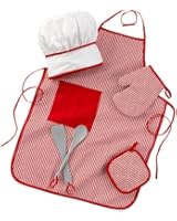 KidKraft Tasty Treats Chef Accessory Set - Red
