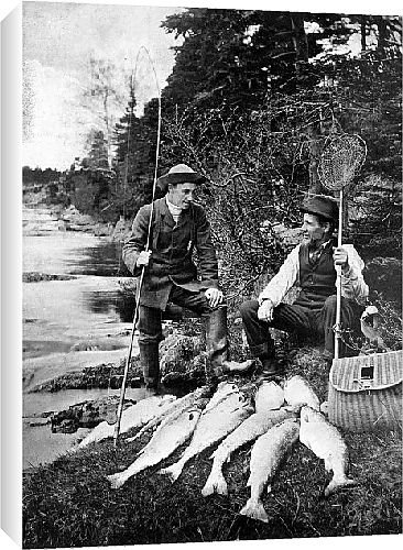 Canvas Prints of Fishing from Country Life Canvas Prints of Fishing from Country Life