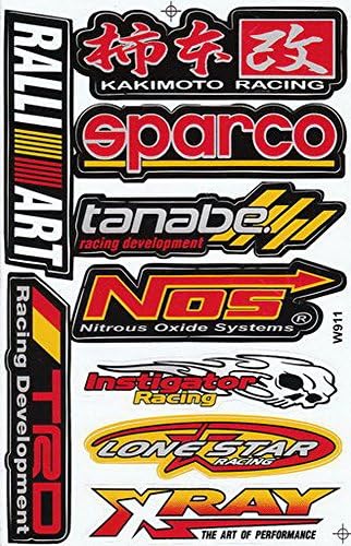 Car Motorcycle Racing Sticker Decal