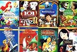 The Best of Disney Collection (8 Pack, 13-Discs): The Little Mermaid / The Sword In The Stone / The Jungle Book / Hercules / Ratatouille / 101 Dalmatians / Mulan / Pocahontas (Total 11 hrs 31 min)