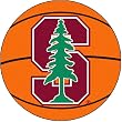 Fanmats Stanford Cardinals Basketball-Shaped Mat