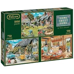 Falcon Puzzle - Home Sweet Home (3 in 1) - 500 / 750 / 1000 Teile