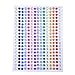 eBoot 300 Pieces 5mm Colorful Bling Rhinestone Sticker Sheet