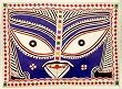 India Art Madhubani Folk Paintings Wall Decor Organic Color Paper 22 x 30 inches