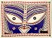 India Art Madhubani Folk Paintings Wall Decor Organic Color Paper 22 x 30 inches
