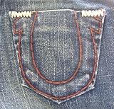 True Religion - True Religion Bobby Heritage * Super T * Dark Chalk Wash Size 28