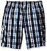Kanu Surf Men's Big Paradigm Extended Size Plaid Swim Trunks