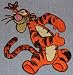 Disney's WINNIE THE POOH TIGGER w/Butterfly PATCH