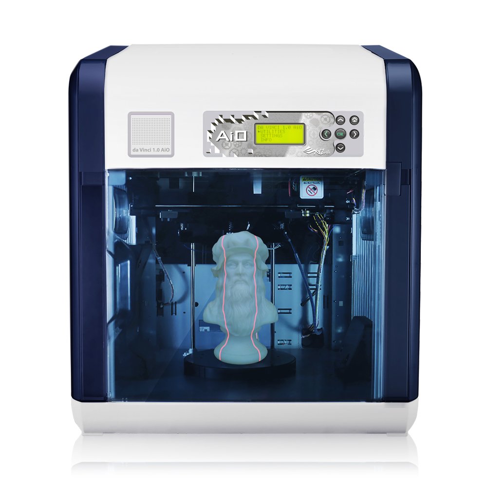 XYZprinting Da Vinci 1.0 AiO All-in-One 3D Printer (Scan/Edit/Print)