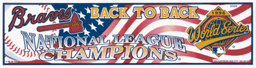 Atlanta Braves Back To Back NL Champions 11