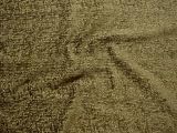 Antique Washed Look Chenille Upholstery Fabric Moss