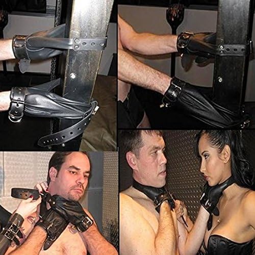 Pair Claw Mitt Wrist Straps Bondage Restraints Unisex Harness for Fetish Love Kinky Sex Torchering Game Gloves FOR NAUGHTY SUBMISSIVE ! By Manhood AcademyTM