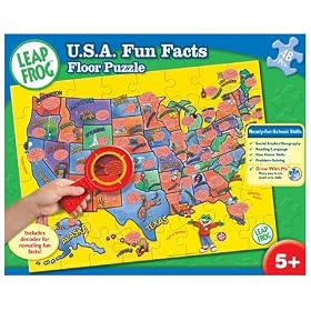 LeapFrog USA 3D Floor Map by MasterPieces