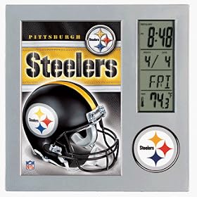 Pittsburgh Steelers Digital Desk Clock