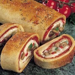 Omaha Steaks 2 (22 oz.) Stuffed Antipasto Bread