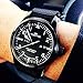 Gemony Military Army Nato Strap Black Nylon Fabric DW Replacement Heavy Strong Watch Bands 22mm