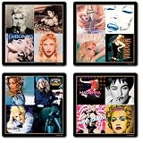 Madonna boxed set of 4 drinks coasters (ro)