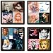 Madonna boxed set of 4 drinks coasters (ro)