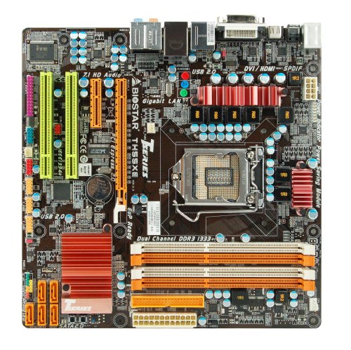 Biostar DDR3 LGA 1156 Intel H55 HDMI Micro ATX Intel Motherboard TH55HD