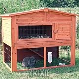 Natura Rabbit hutch with enclosure 134×111×83 cm 62322