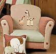 Lambs & Ivy Mommy & Me Upholstered Rocking Chair