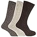 Mens Chunky Boot Socks With Wool (Pack Of 3)