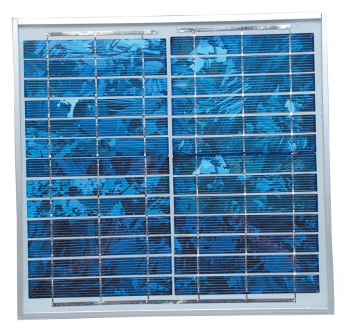 Ventamatic VX SOLAR PANEL 12.6-Watt 18-Volt Multi-Crystal Solar Panel Attic Ventilator