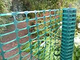 from Boddingtons Green Fencing Mesh 7Kg grade 1mx50m Barrier Mesh Building and Site Safety Fence Netting