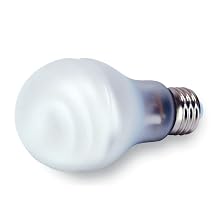 GE Lighting 63511 20-Watt 1050-Lumen Bright from the Start CFL Light Bulb, Reveal, 2-Pack