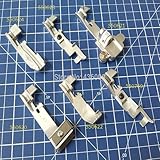 HONEYSEW Overlock Serger 6 presser Feet set for singer 14CG754 14SH654 14SH754 14hd854 14U555 14U557 Consew 1