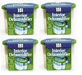 4 Interior dehumidifier, Absorbs damp crystals in box