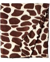 World's Best Cozy-Soft Microfleece Travel Blanket, Giraffe