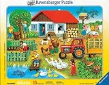 Ravensburger 06020 - Was geh&ouml;rt wohin? - 15 Teile Rahmenpuzzle - Ravensburger