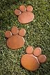 Bear Paw Stepping Stones - set of 3