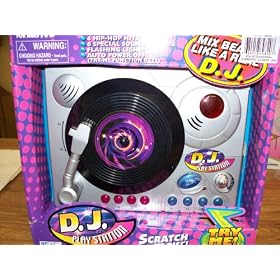 DJ Play Station Toy Hip Hop Rave and Party Sounds!