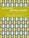 Posh: Ovals & Squiggles 2013 Monthly/Weekly Planner Calendar