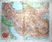 Colour Map 1959 Persia Iran Plan Tehran Abadan Shiraz