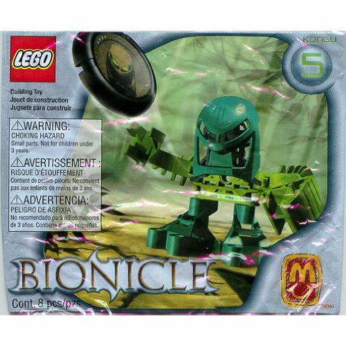 Kongu 1392 - Lego McDonalds 2002 Euro Bionicle Tohunga Matoran by Legos Bionicle